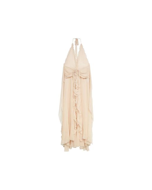 Blumarine Natural Neutrals Dresses