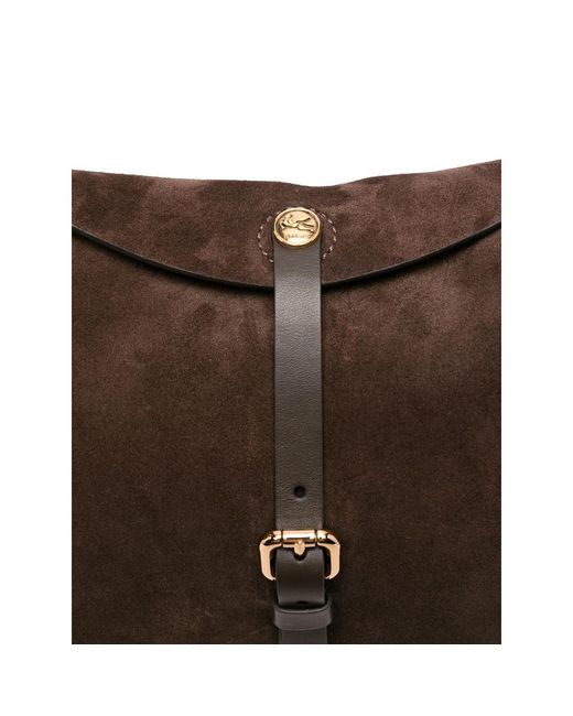 Etro Brown Satchels & Cross Body Bags
