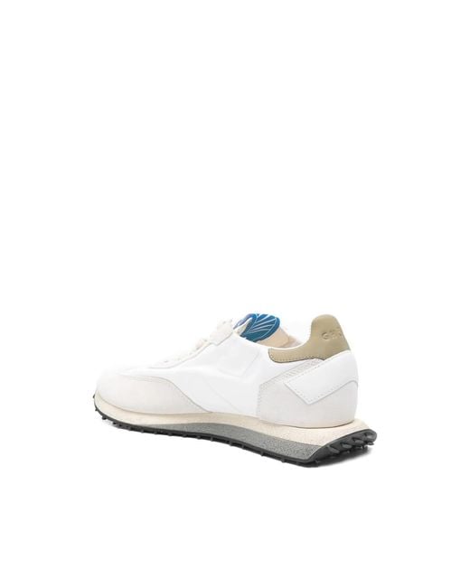 GHOUD VENICE White Metallic Detail Sneakers for men
