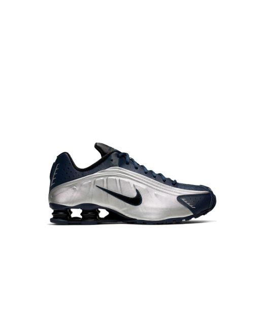 Nike Gray Shox R4 Sneakers
