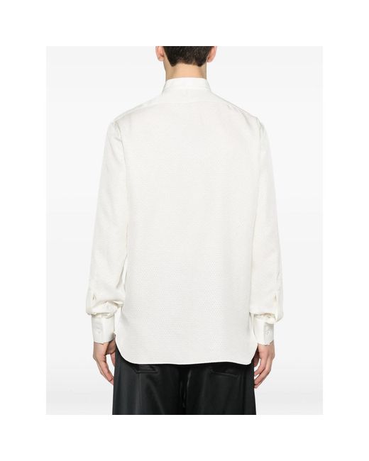 Tom Ford White Dotted Shirt for men