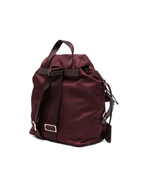 Prada Red Backpacks for men
