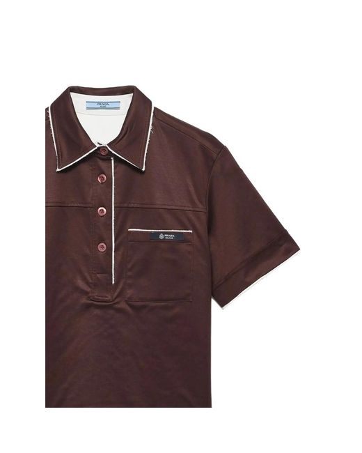Prada Brown Tops