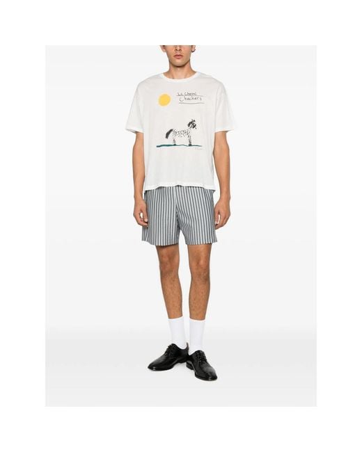 Bode White T-Shirts And Vests for men
