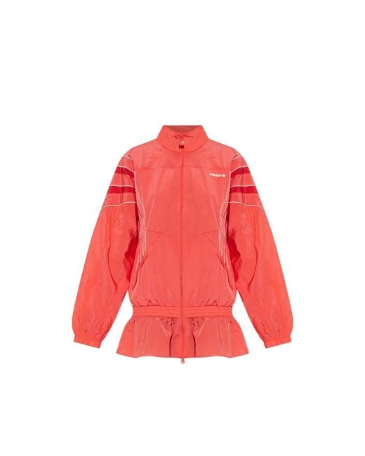 Adidas Red Oversized Jacket