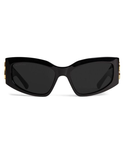 Balenciaga Black Bossy Cat-Eye Frame Sunglasses