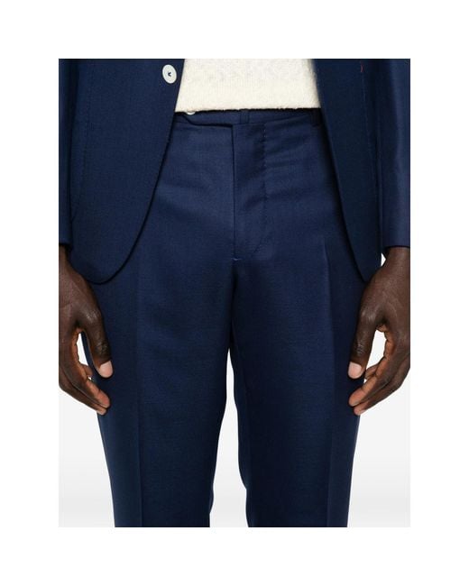 Isaia Blue Suits for men