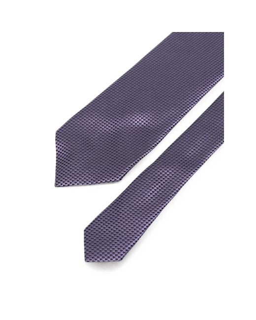 Tom Ford Purple Patterned Tie for men