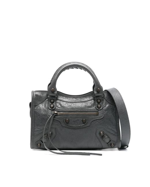 Balenciaga Black Mini Le City Tote Bag