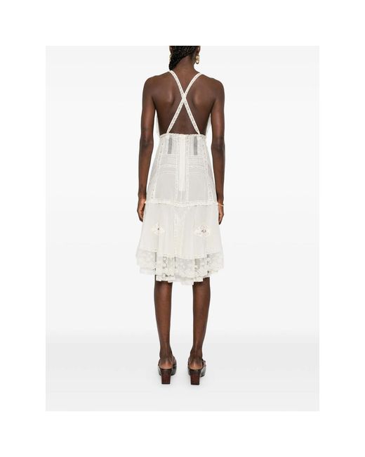 Ermanno Scervino White Dresses Neutral