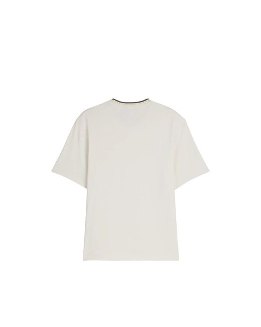 Y-3 X Wales Bonner White X Y3-Wales Bonner Graphic-Print T-Shirt for men