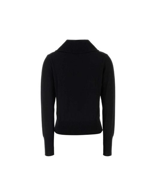 Vivienne Westwood Black Bea Polo Sweater