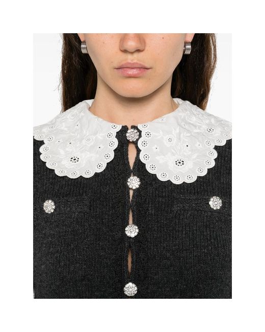 Self-Portrait Black Sweaters