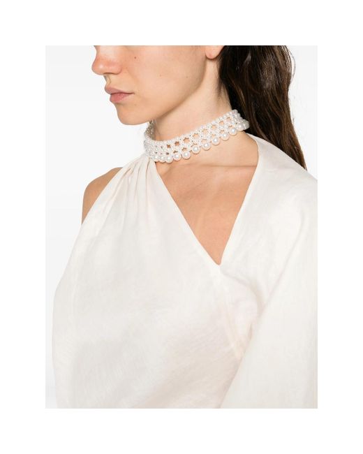 Self-Portrait White Neutrals Tops
