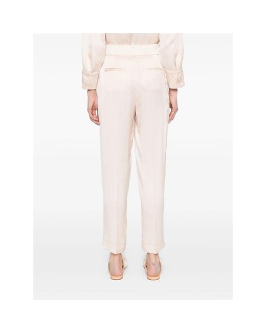 Peserico White Trousers