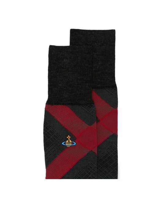 Vivienne Westwood Red Socks for men