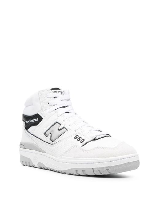 New Balance White 650 "Angora Pack/" Sneakers