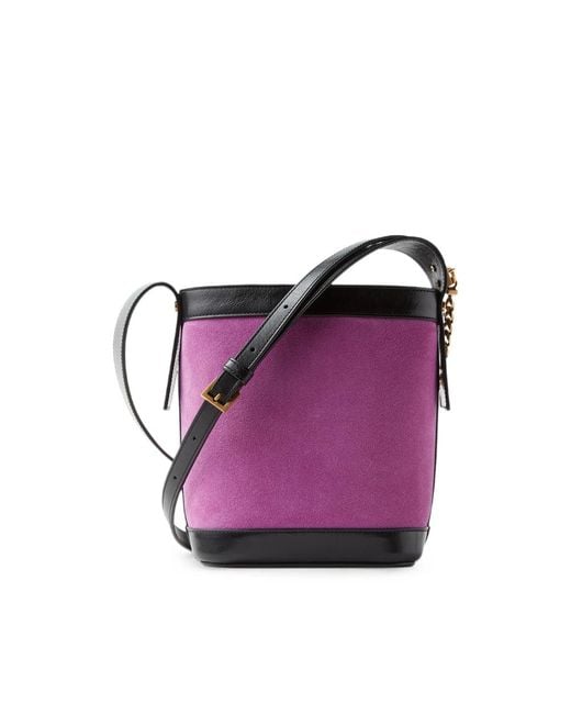 Versace Purple Tote Bags
