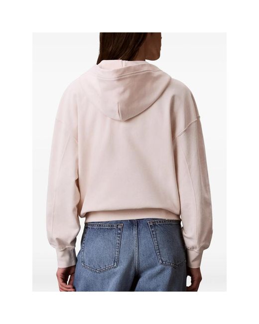Calvin Klein Natural Zip-Up Hoodie