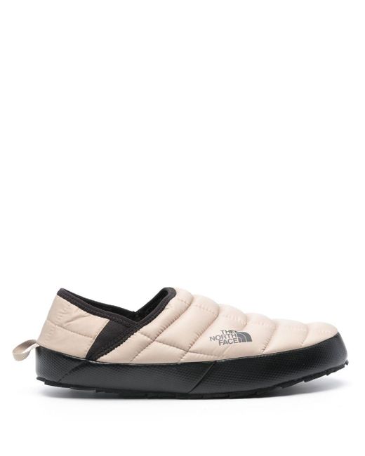 The North Face White Thermoball Insulated Loafers for men