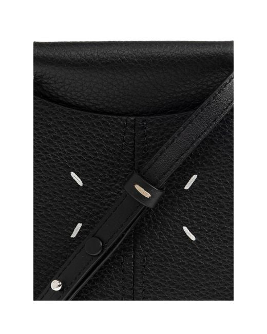 Maison Margiela Black Leather Crossbody Bag