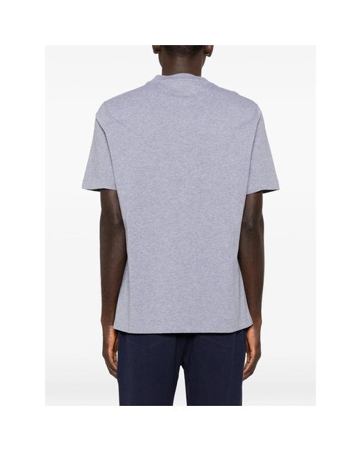Brunello Cucinelli Blue T-Shirts & Vests for men