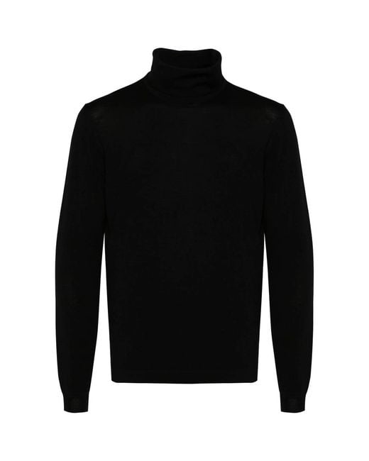 GOES BOTANICAL Black Dolcevita Sweater for men