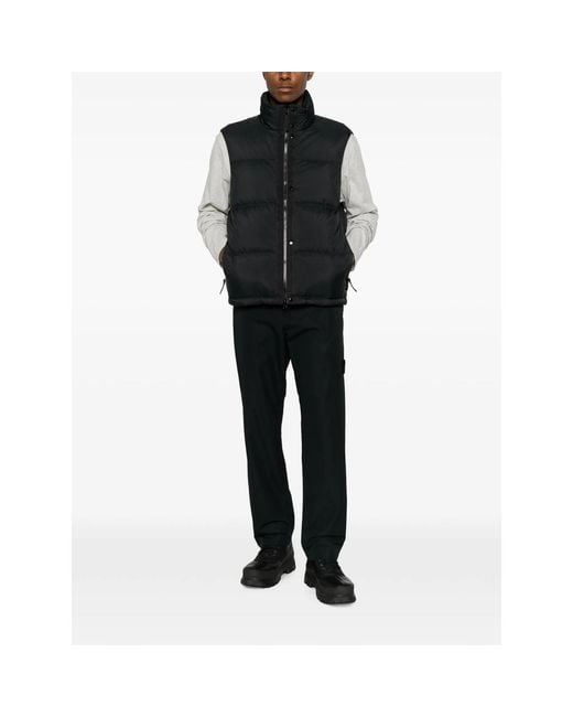 Stone Island Black T-Shirts & Vests for men
