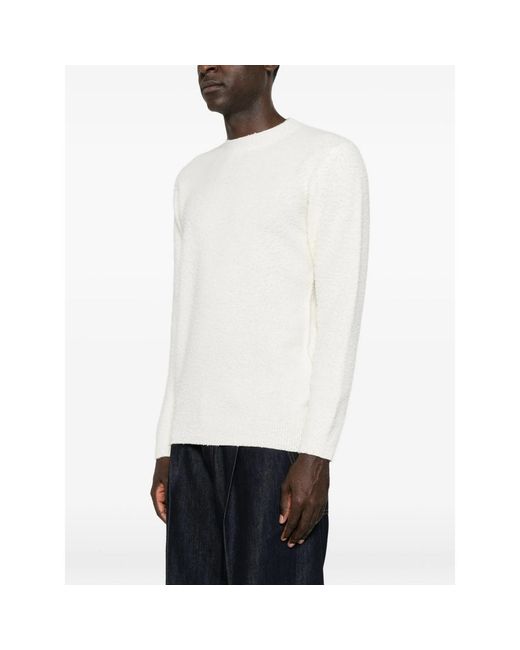 Scaglione White Sweaters And Knitwear for men