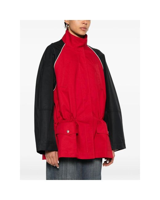 Facon Jacmin Red Vegas Colourblock Jacket