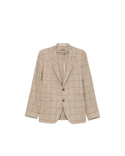 Tagliatore Natural Neutrals Jackets for men