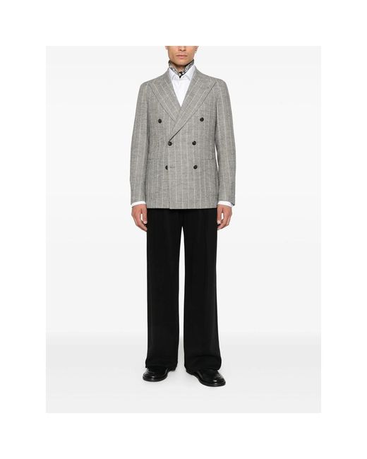Tagliatore Gray Jackets for men