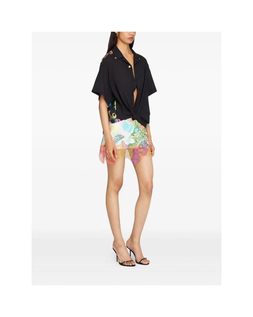 Donde Esteban Green Sonido Bestial Mini Skirt