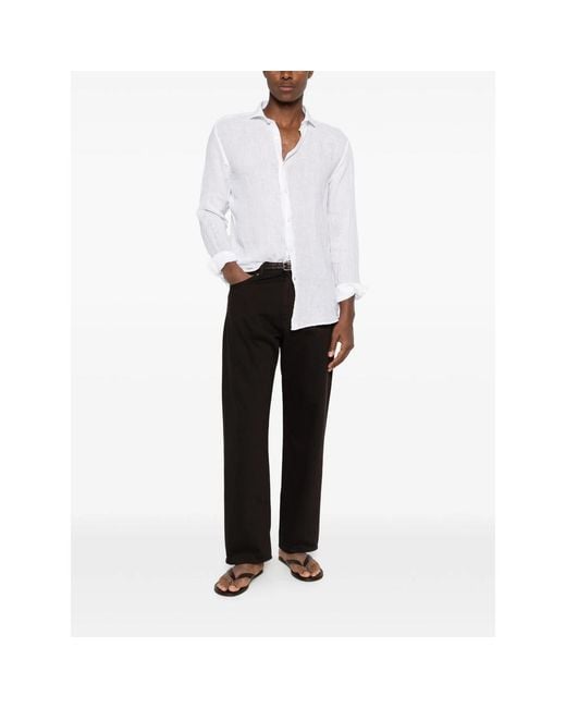 Altea White Long-Sleeve Shirt for men