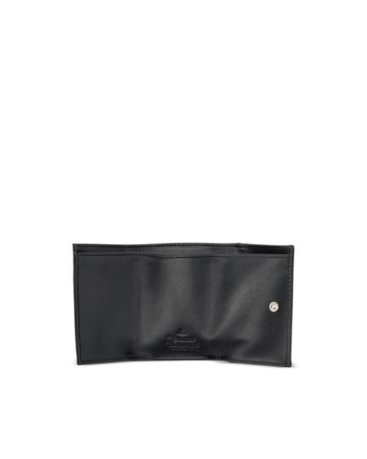 Vivienne Westwood Black Envelope Leather Wallet for men