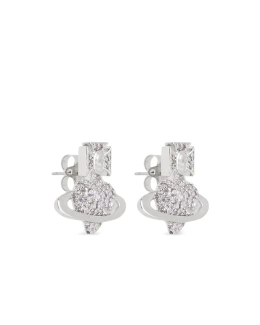 Vivienne Westwood White Earrings