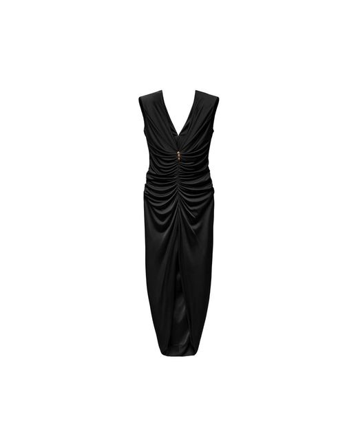 Versace Black Viscose-Jersey Gown