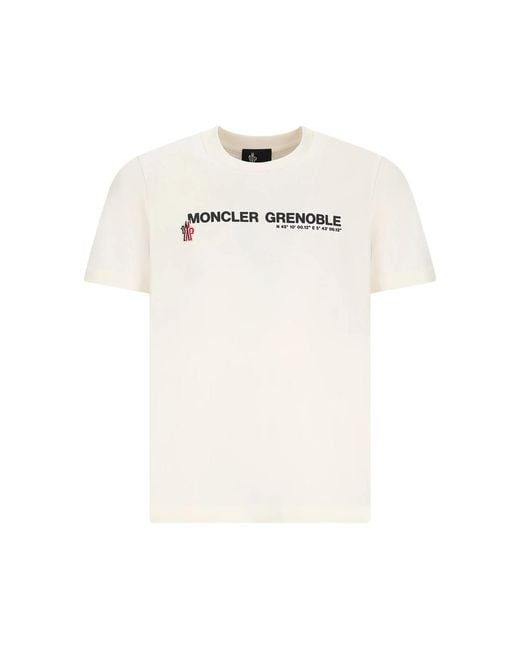 Moncler White T Shirts