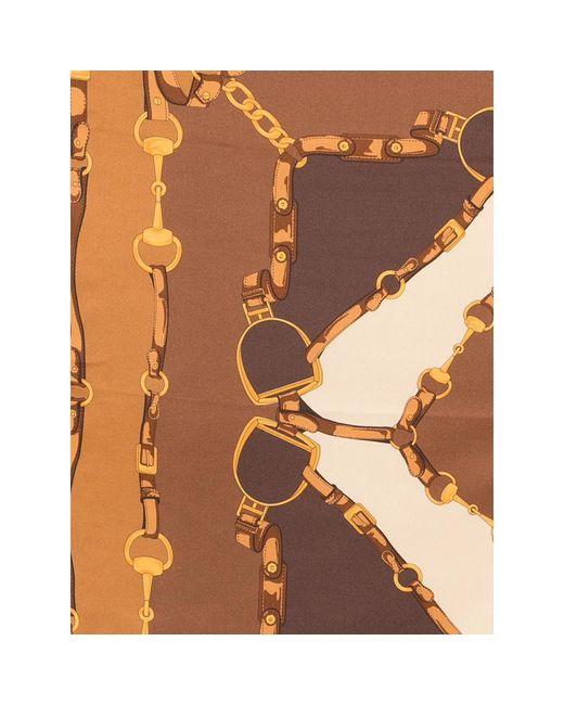 Gucci Brown Scarves