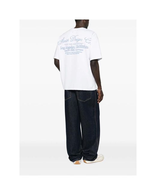 Amiri White T-Shirts & Vests for men