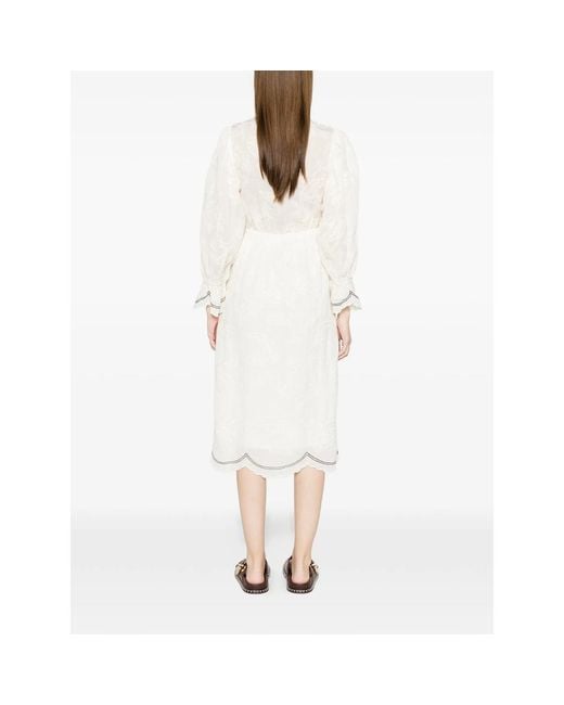 Ba&sh White Midi Dresses
