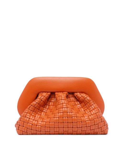 THEMOIRÈ Orange Tia Clutch