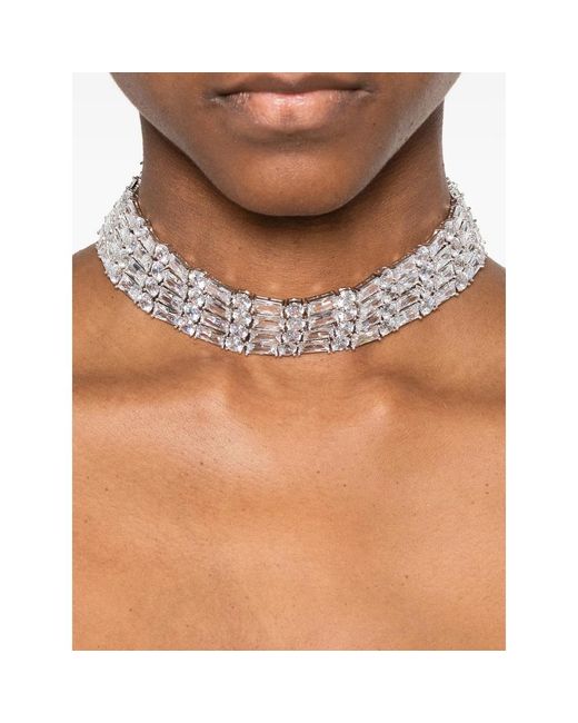 Self-Portrait White Necklaces