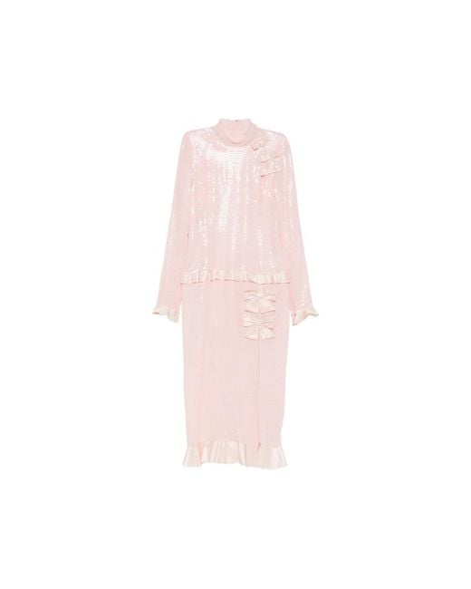 Alessandra Rich Pink Dresses