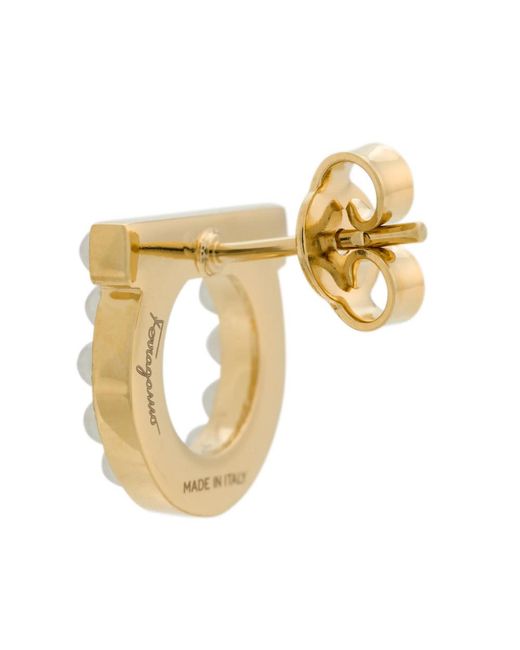 Ferragamo Metallic Earrings