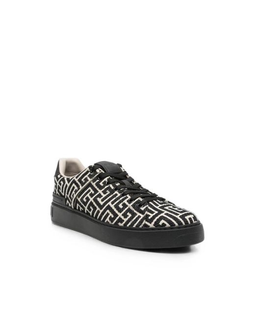 Balmain Black Sneakers for men
