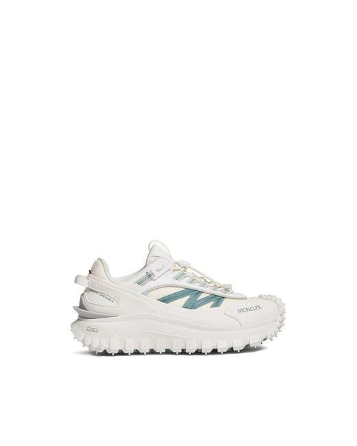 Moncler White Sneakers Neutral