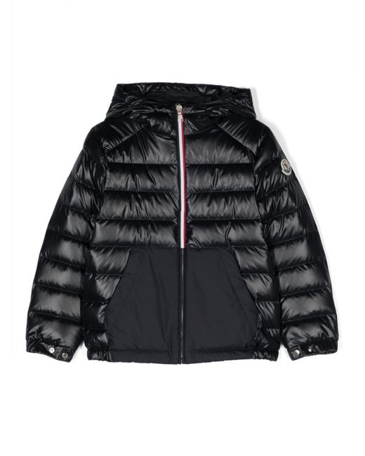 Moncler Black Masserau Hooded Jacket