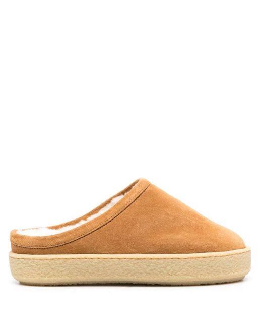 Isabel Marant Brown Fozee Slippers
