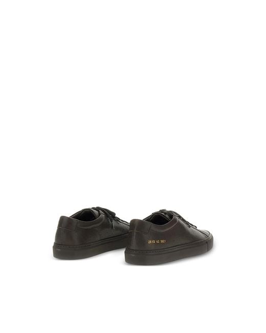 Common Projects Black Achille Low-Top Sneakers for men